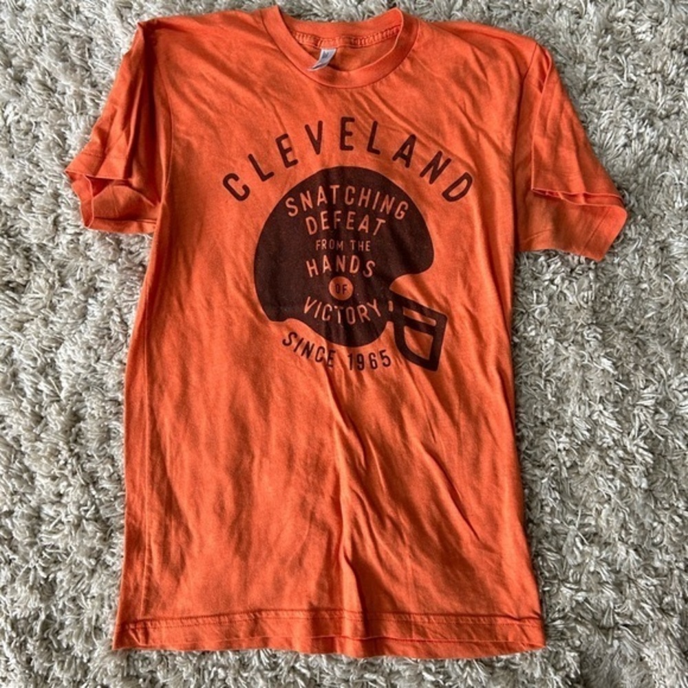 Cleveland Orange Short Sleeve Tee